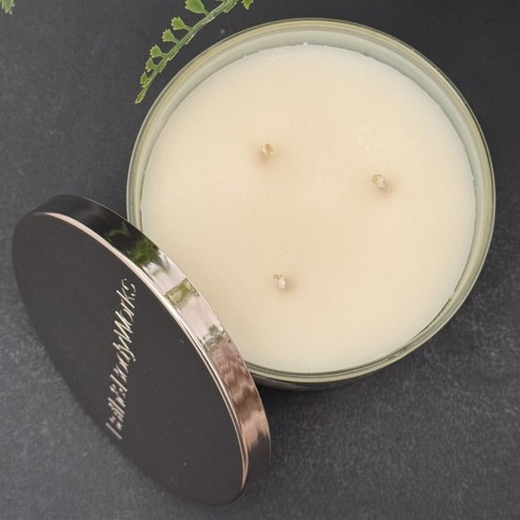 BBW White Velvet Coconut Bath & Body Works 3 Wick Candle - Picture 6 of 10